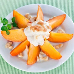 Giant Fuyu Persimmon Tree 6 Giant Fuyu Persimmon Tree -Green Yard Plant Store Giant Persimmon 2